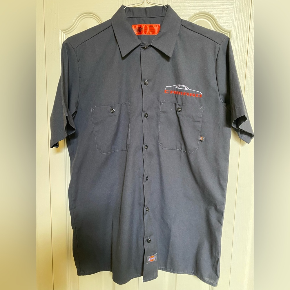 Chevrolet Camaro Dickies Shirt - Medium slate navy, like new